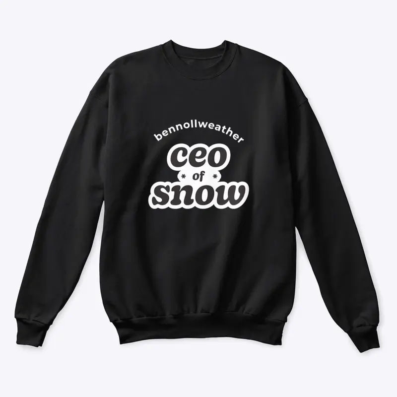 CEO of Snow - White on Black